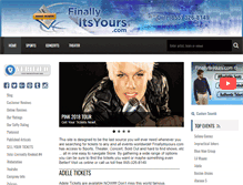 Tablet Screenshot of finallyitsyours.com
